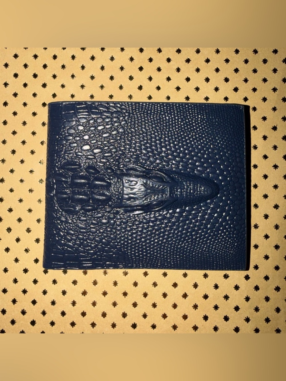 🆕 NEW Men's Navy Textured Wallet